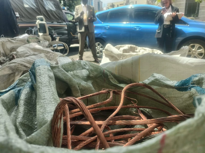 Woman charged with handling stolen copper cables valued at Ksh.1.6 million