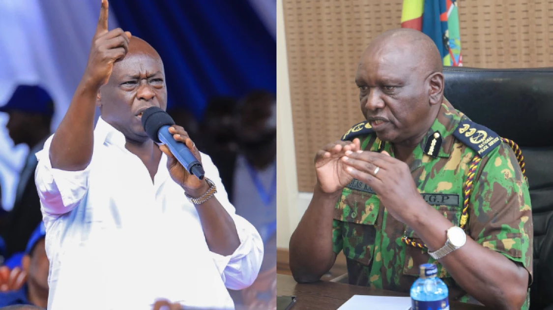 Gachagua accuses IG Kanja of ignoring violence threats ahead of Mbeere North by-election