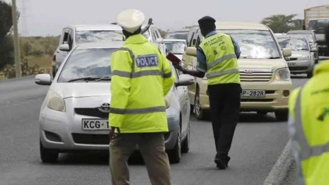 Three Webuye traffic police officers arrested for demanding bribes from motorists