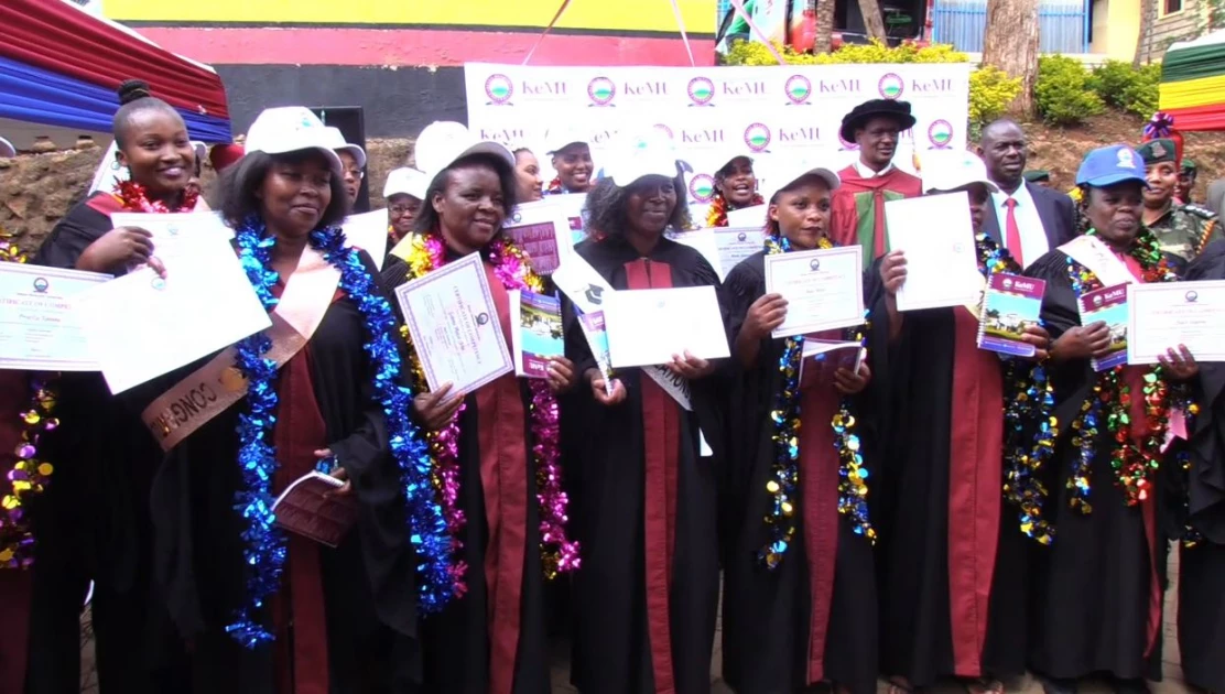 Joy as 27 Meru Women's GK prison inmates graduate 