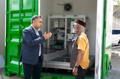 New solar installation powers health and learning in Marsabit