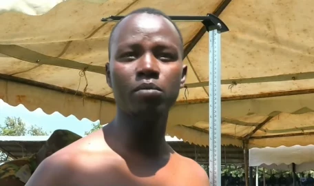 Police recruitment: Baringo man expresses frustrations after being rejected 8 times over height