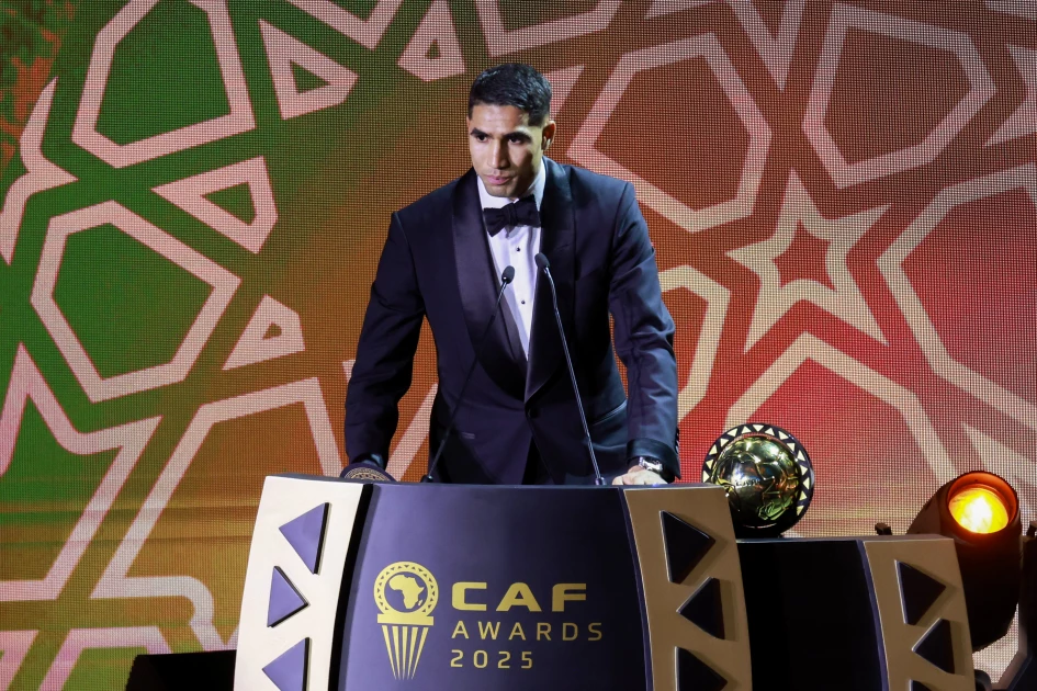 PSG's Hakimi voted African player of the year