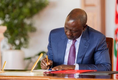 Counties to get Ksh.70.6B more as Ruto signs four new bills into law
