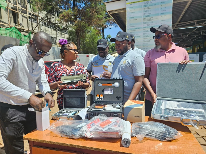 Nairobi patients to access better eye care as Mutuini Hospital acquires first Tonometer