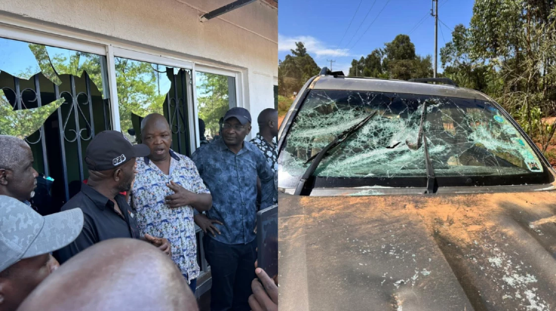 Chaos as Natembeya attacked while campaigning for MCA candidate, blames Wetangula