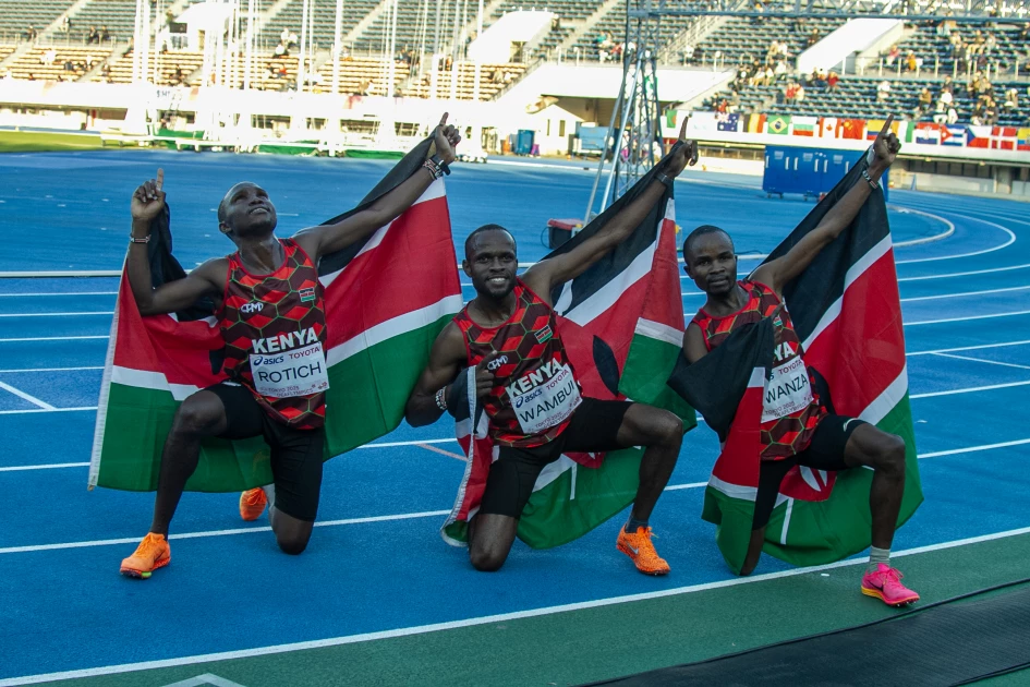 Wambui smashes World Record as Kenya sweeps Tokyo Deaflympics 5,000m podium