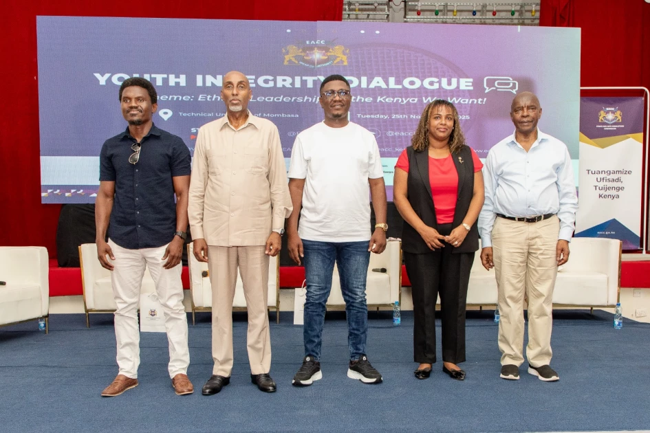 EACC leads integrity talks among Mombasa youth to avert corruption