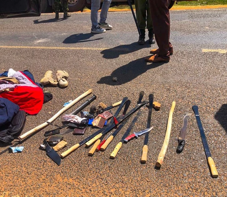 Bungoma: 8 suspects arrested, crude weapons seized in Sikusi 