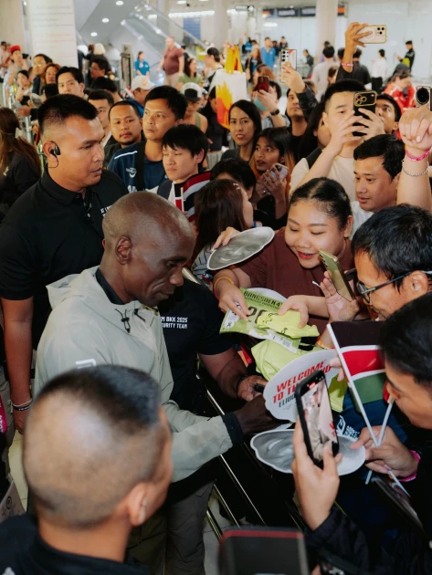 Kipchoge to run 10km at Amazing Thailand Road Race