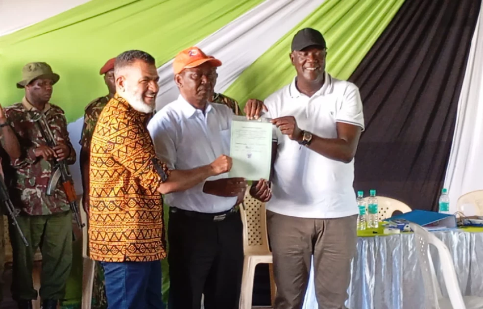 Harrison Kombe of ODM overwhelmingly wins Magarini Parliamentary by-election