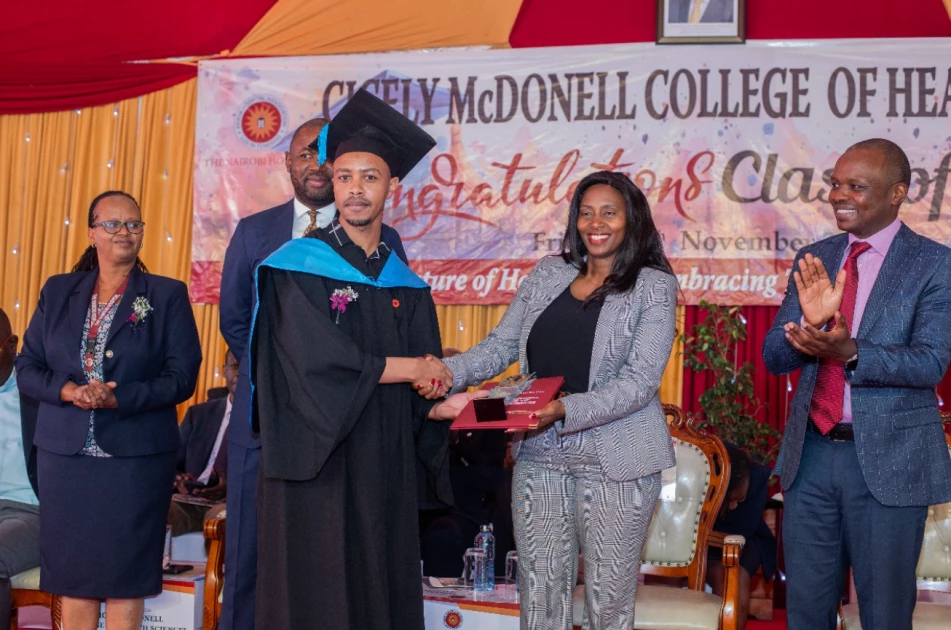 Nairobi Hospital college marks milestone as 140 health workers graduate