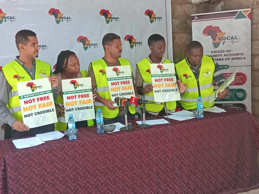 Vocal Africa threatens legal action against IEBC, EACC over alleged election violations
