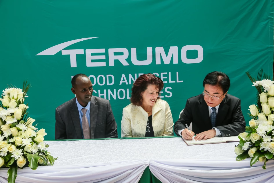 Kenya’s national blood supply boosted as Terumo opens Africa hub in Nairobi