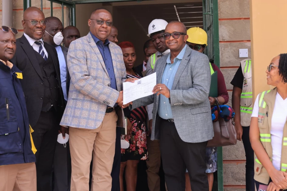 PS Hinga hands over amenities at Mukuru affordable housing estate ahead of 5,000 unit allocation