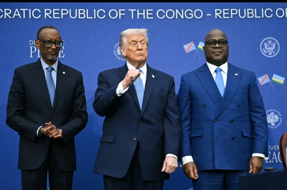 Congo, Rwanda leaders affirm commitment to Trump-backed peace deal
