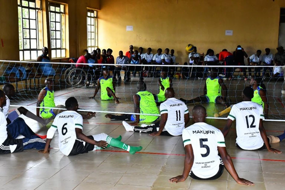 Makueni hosts national paravolleyball trials 