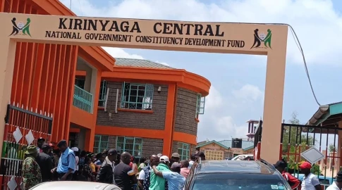 Kirinyaga Central NG-CDF office finally reopens months after vandalism during protests