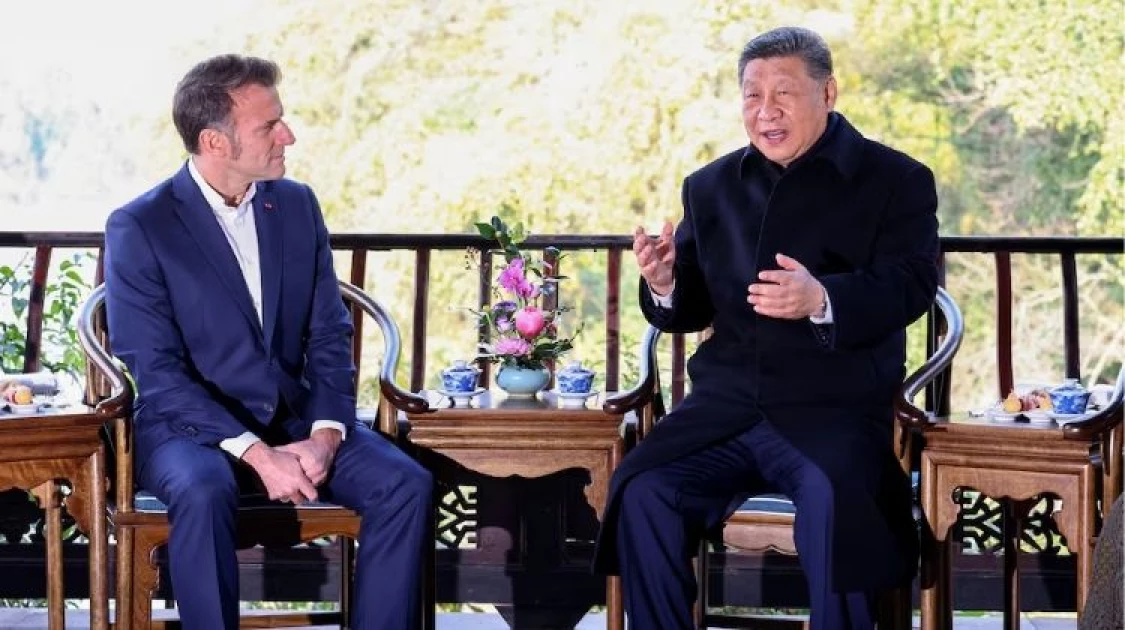 China woos France president Macron with sightseeing trip, but little in the way of deals