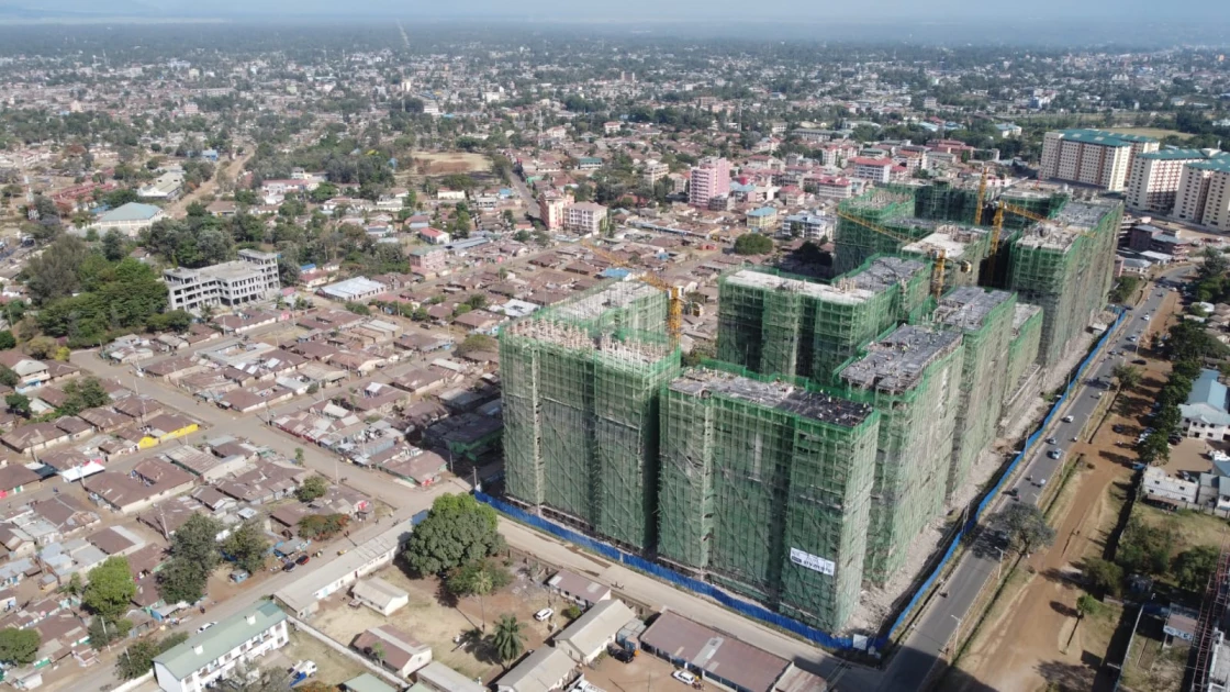 Small businesses thrive as Kisumu's Lumumba affordable housing project completion nears
