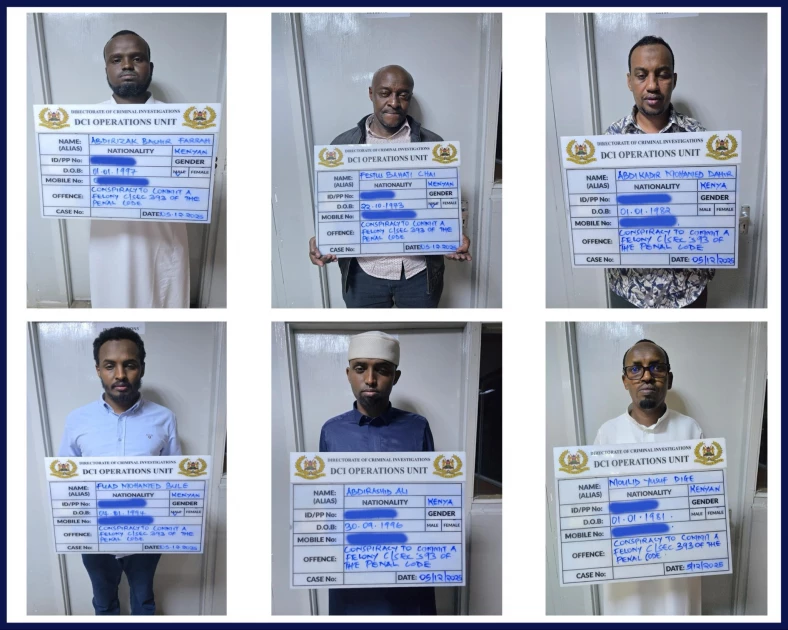 DCI arrests 26 in crackdown on illegal acquisition of gov't documents