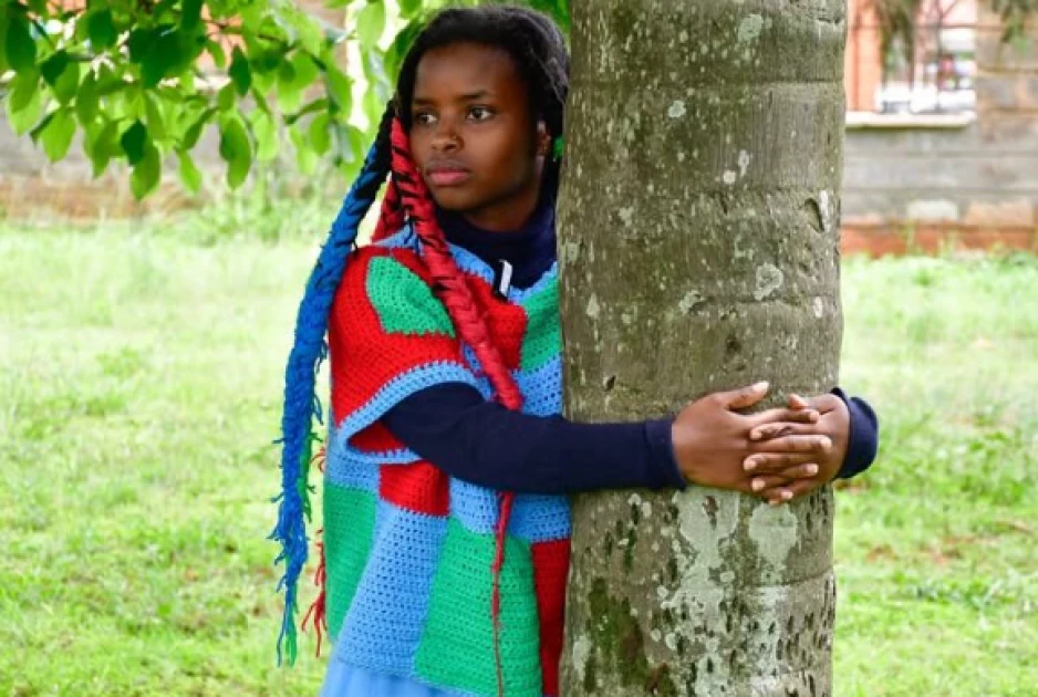 Climate activist Truphena Muthoni completes 72-hour tree hugging challenge