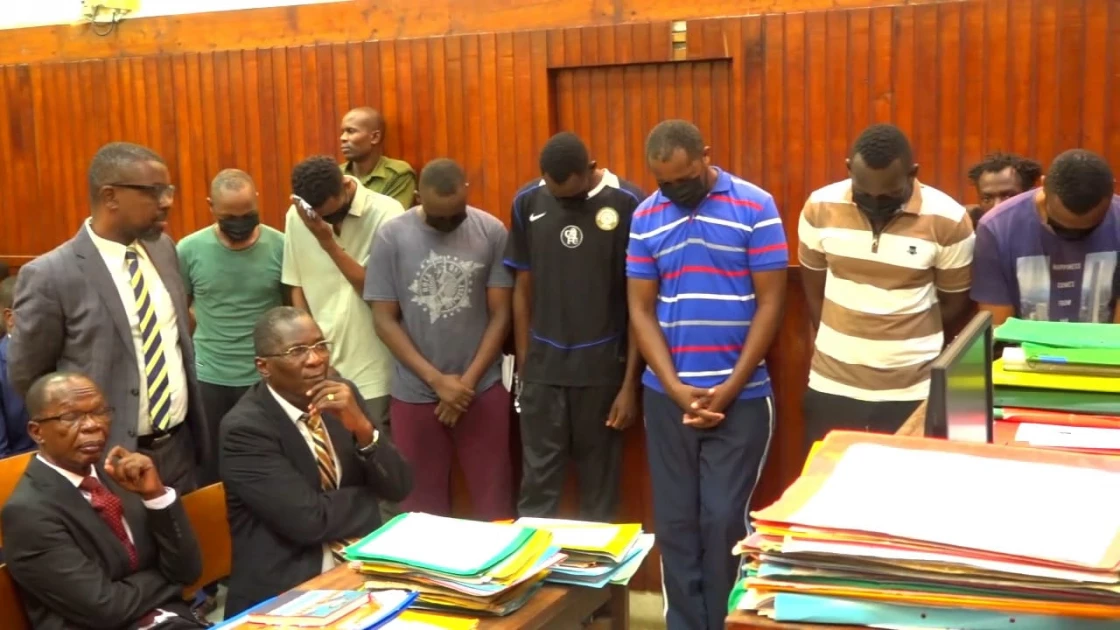 Mombasa court detains 7 KDF soldiers for 10 days over Ksh.192M meth bust