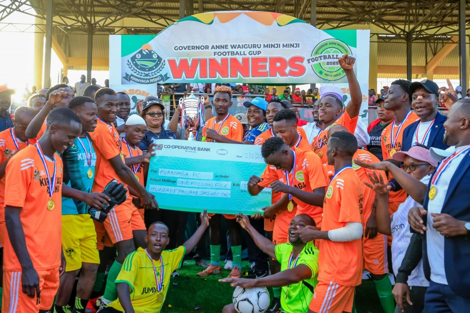 Kianyaga Rising FC crowned winner of Governor Waiguru’s Ksh.1.5 million grand prize football tournament