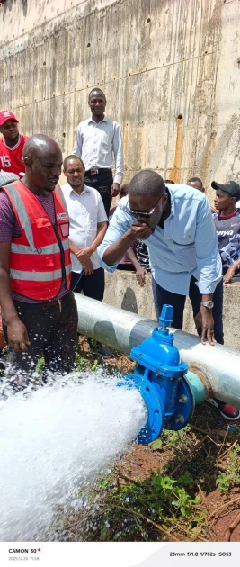 Nairobi County commissions KSh.67 million water pipeline to serve Lang’ata residents