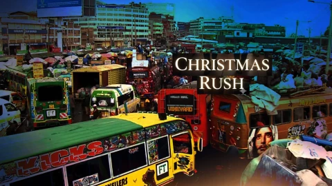 City bus stops boom with upcountry travels in Christmas rush