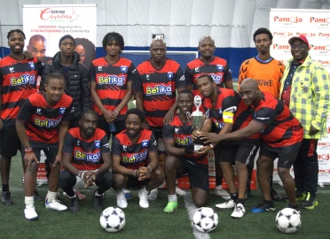 Highflying AFC Leopards Toronto finishes second at Pamoja Soccer Tournament  in Canada