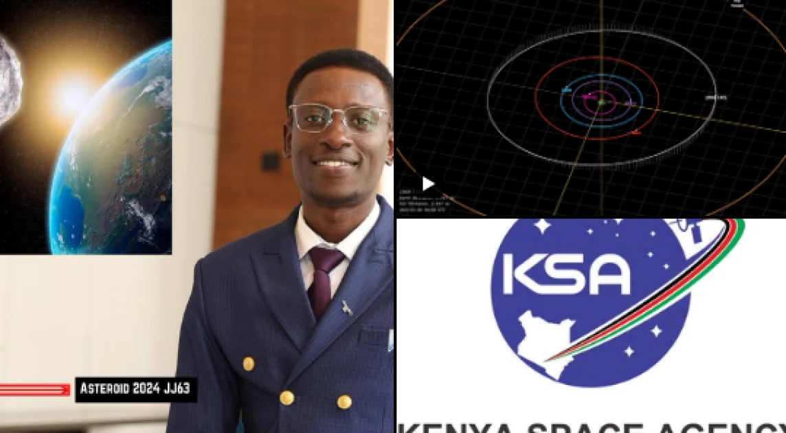 Kenyan astrophysicist Harold Safary discovers second asteroid in major space science milestone