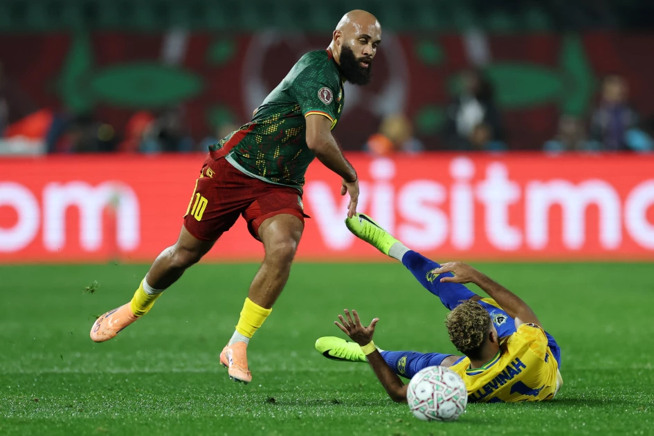 Etta Eyong the Cameroon hero in tense AFCON win over Gabon