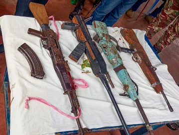 Four illegal guns surrendered to police in Narok County