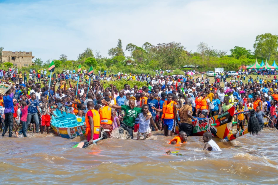SHOFCO holds boat riding competition to address fish-for-sex menace in Rarieda