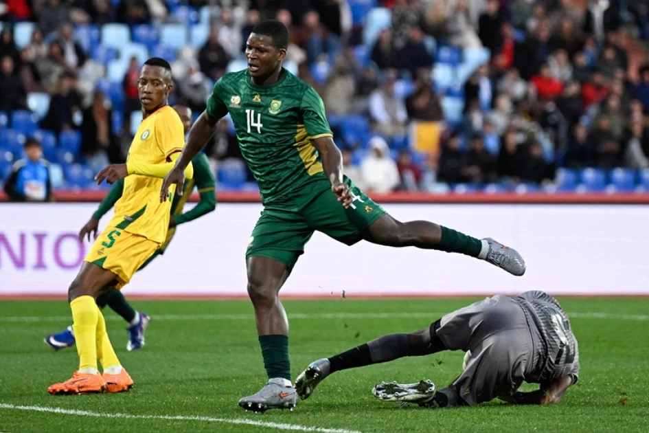 Appollis penalty sends South Africa past Zimbabwe and into AFCON last-16