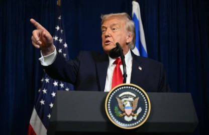 Trump warns Hamas, Iran after Netanyahu talks