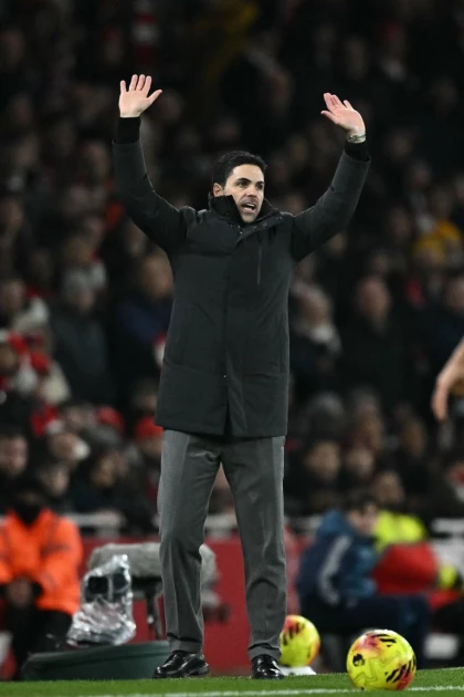 Arteta says Arsenal reaping rewards for 'sacrifices and commitment'