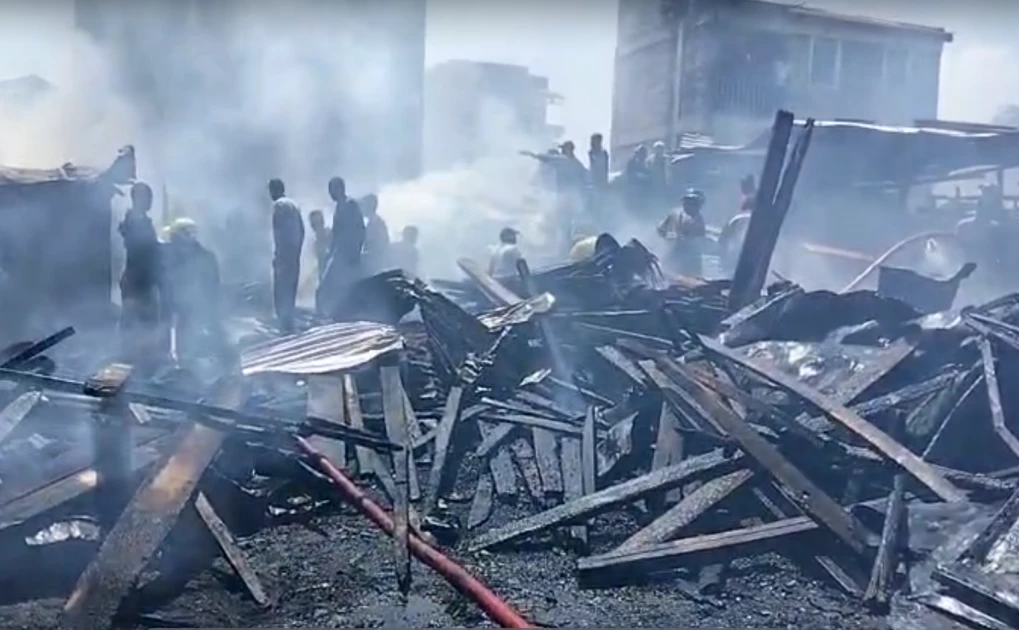 Mutindwa market traders counting losses after fire razes businesses