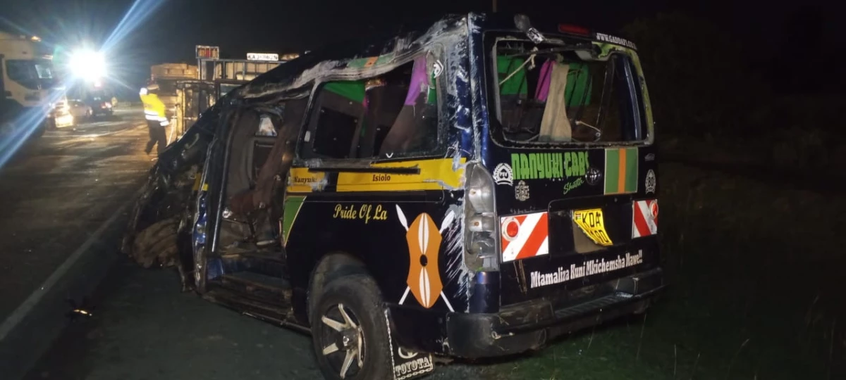 Nine people dead after night crash in Karai 