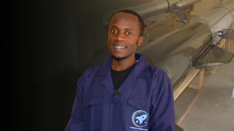 Rongai man on a mission to Mars explores Space with locally-made rockets