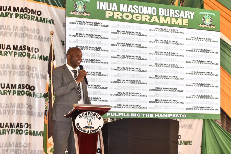 Governor Kang’ata hands over school fee support for 50,000 students