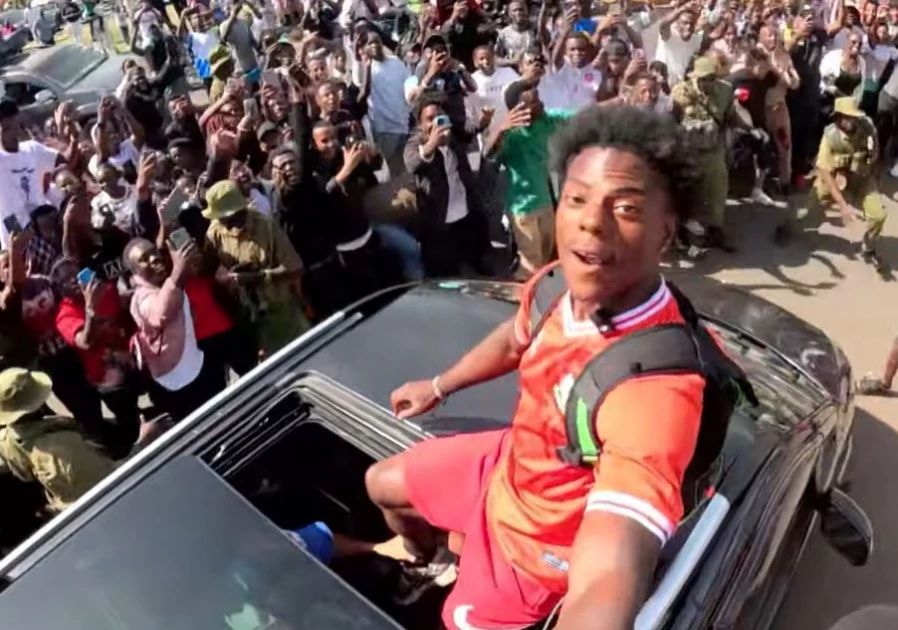 Kenya is number one so far; IShowSpeed says as he arrives in Nairobi