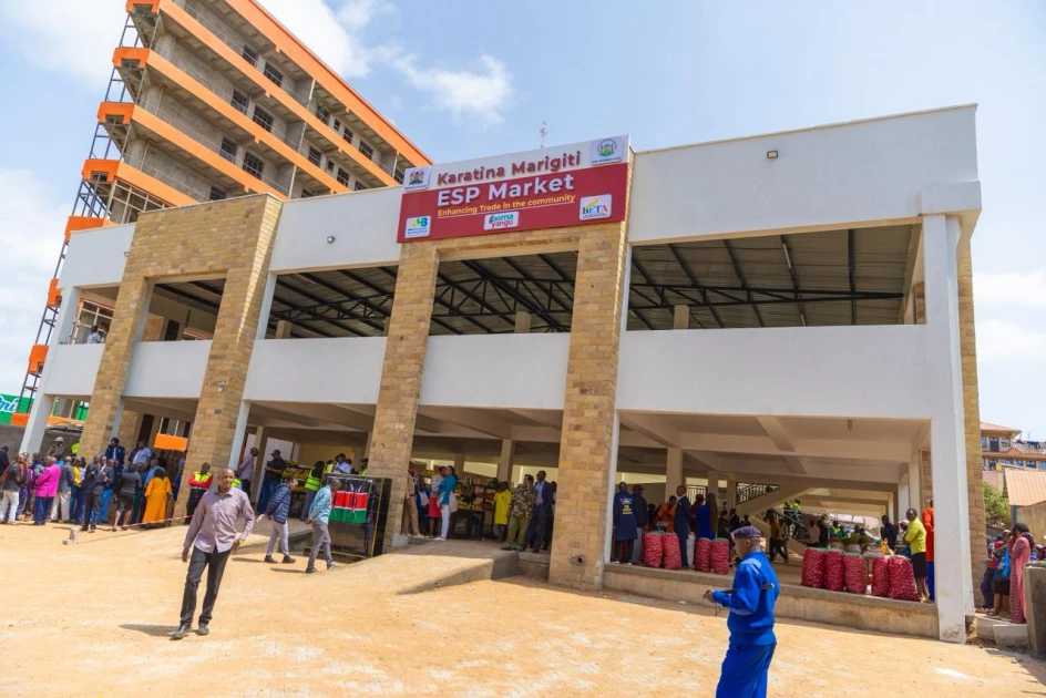 Karatina traders welcome completion of Marigiti ESP Market