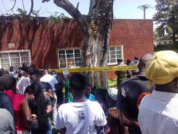 Shock in Vihiga as two decomposing bodies found in septic tank near police station