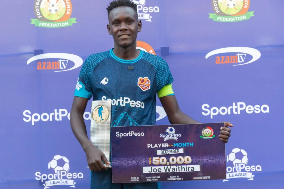 Ambani, Waithira named FKF-PL coach and player of the month for December