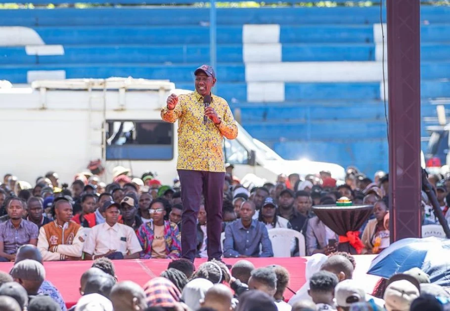 'No plan, no vision, no agenda," Ruto takes jab at Kalonzo during Machakos tour