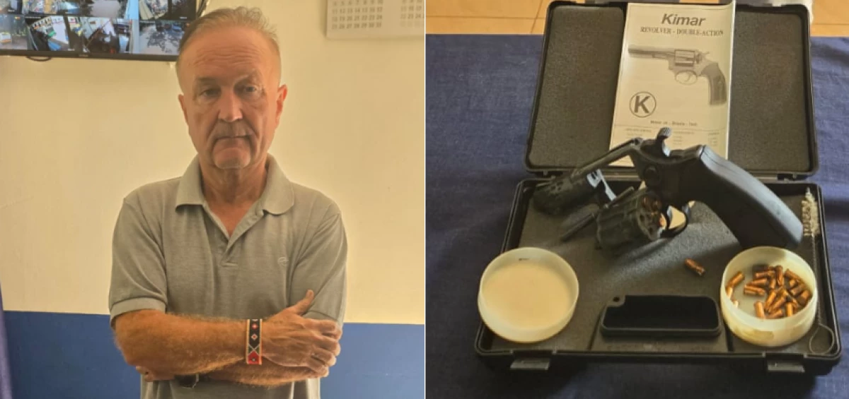 Foreign national arrested in Diani over gun threat