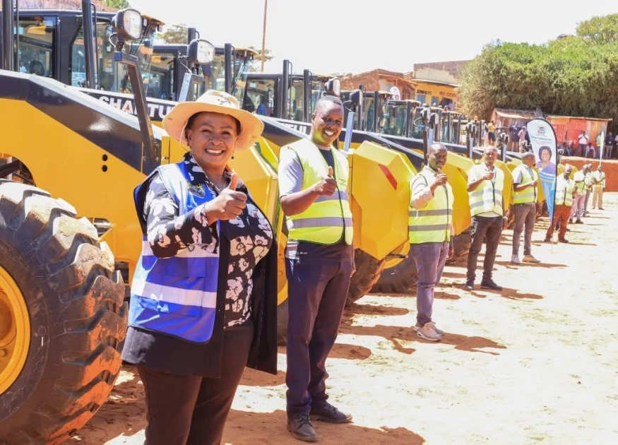 Machakos County rolls out new road machinery in bid to speed up rural connectivity