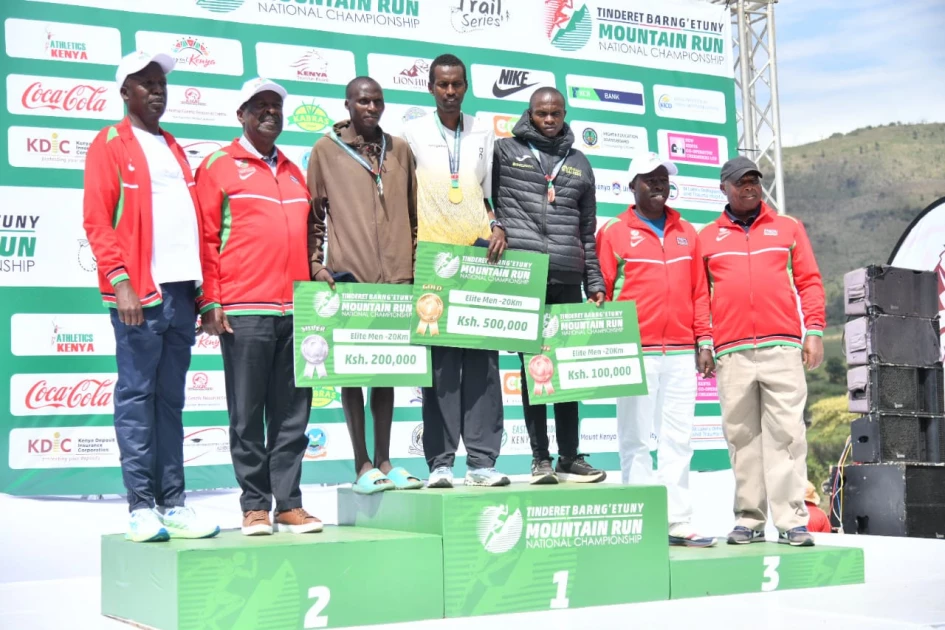 Selello, Chepng’etich retain titles at Barngetuny Mountain Run